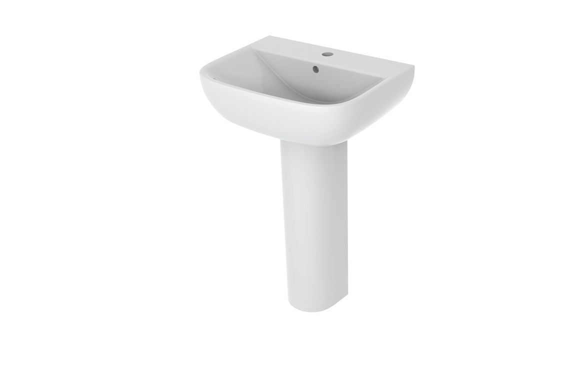 HRD 1TH Basin & Full Pedestal