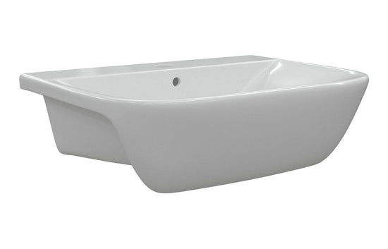 HRD 520x400mm 1TH Semi Recessed Basin