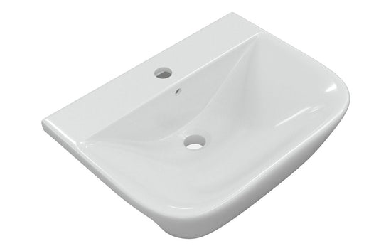 HRD 520x400mm 1TH Semi Recessed Basin