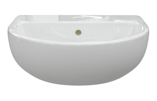 HRD 450x380mm 1TH Cloakroom Basin & Bottle Trap
