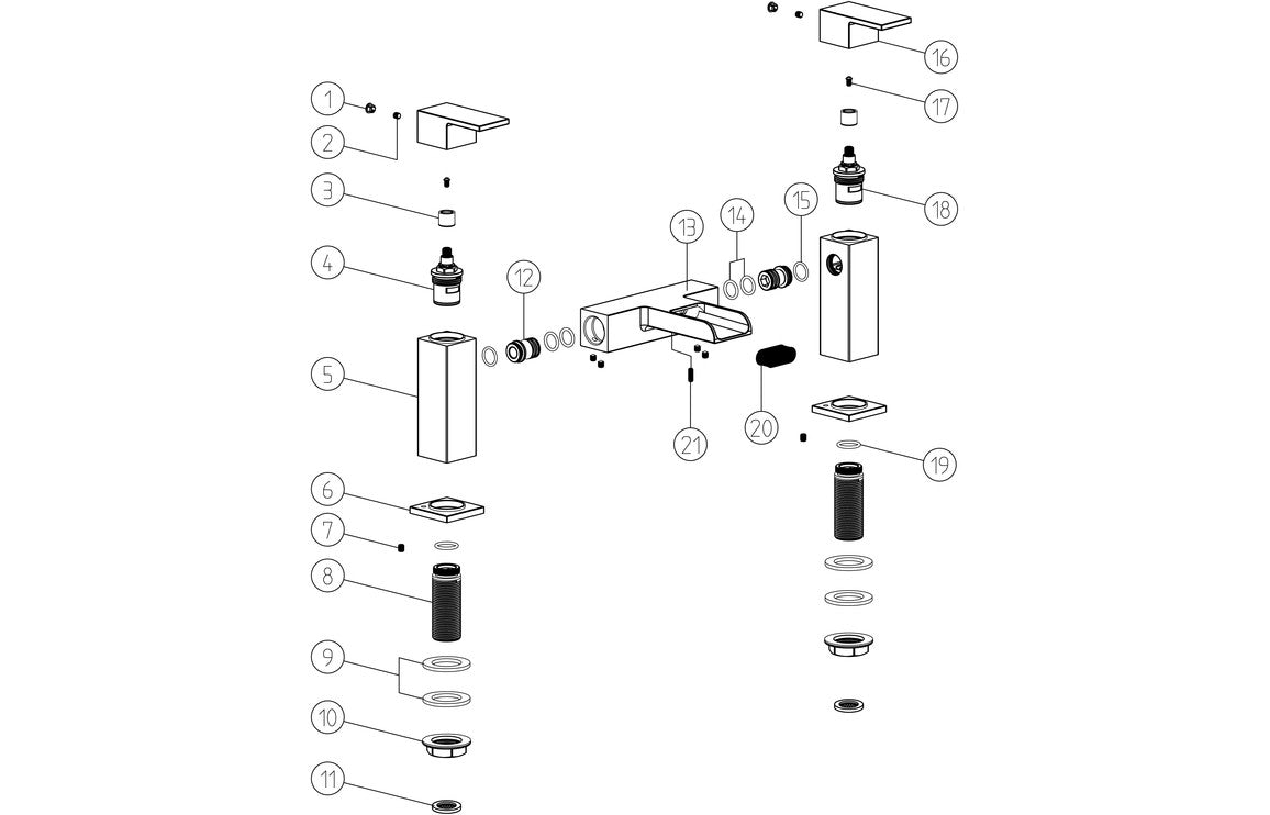 Sabira Marne Bath Filler