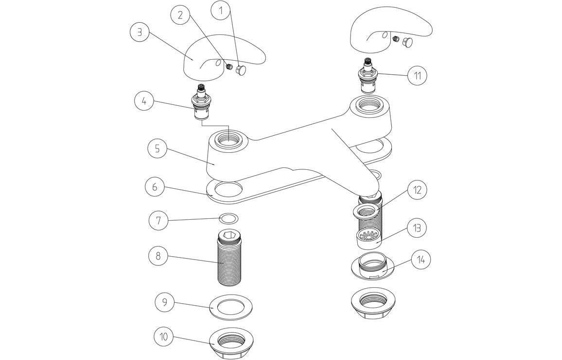 Sabira Nerola Low Pressure Bath Filler
