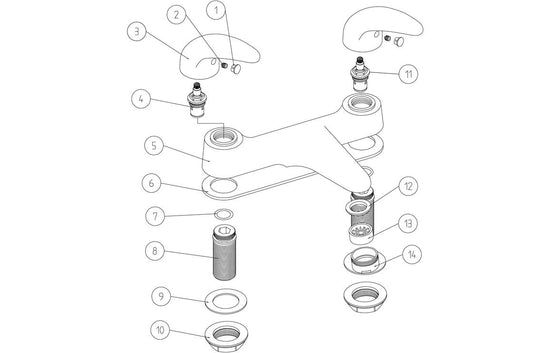 Sabira Nerola Low Pressure Bath Filler