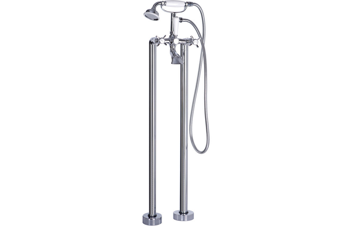 Sabira Bordon Floor Standing Bath/Shower Mixer
