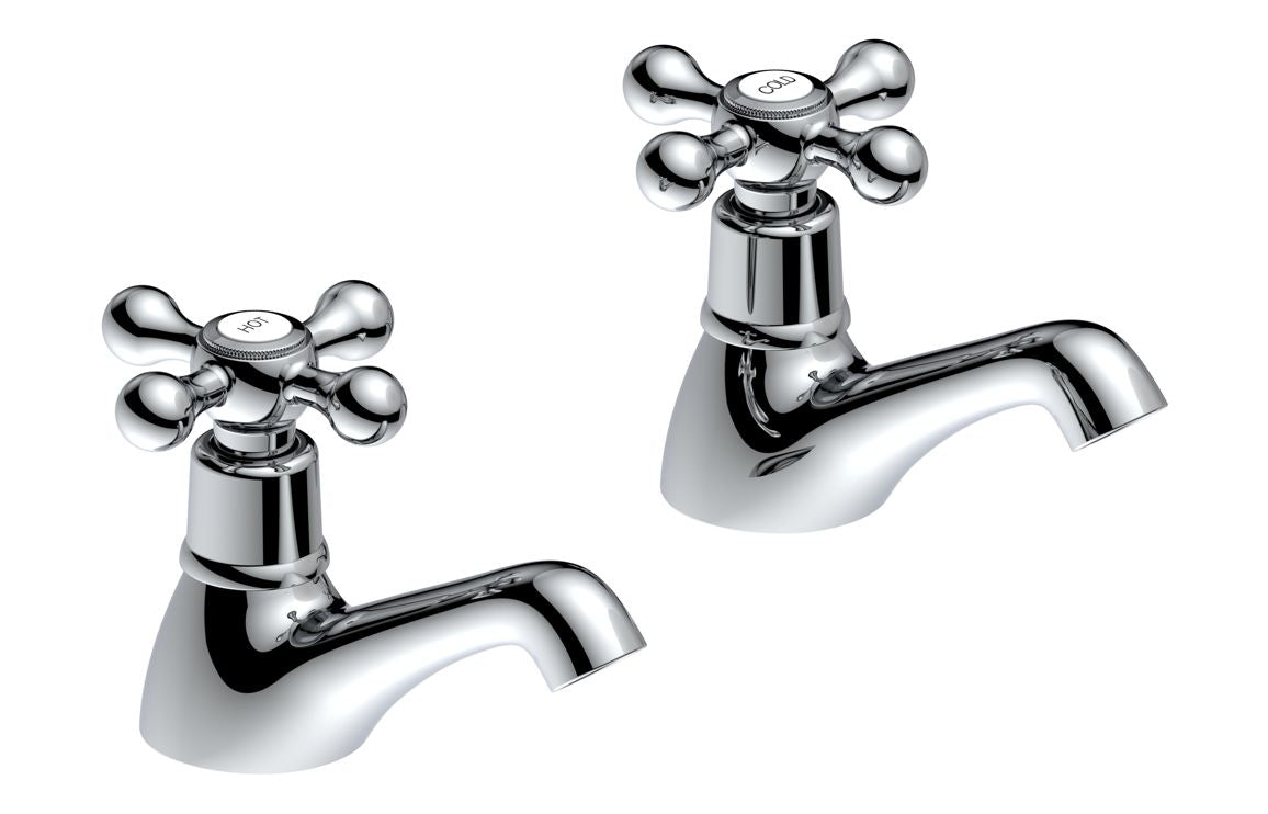 Sabira Salton Bath Pillar Taps
