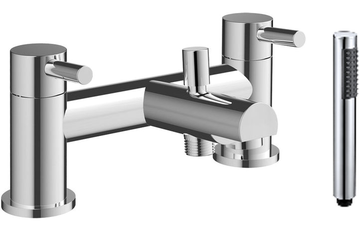 Sabira Liscia Bath/Shower Mixer & Bracket