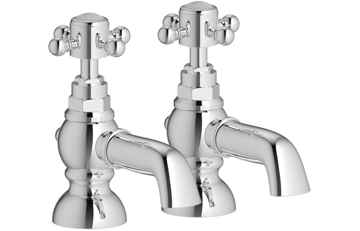 Sabira Tadlow Bath Pillar Taps