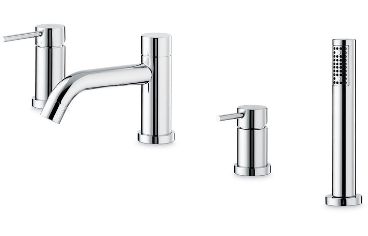 Sabira Maira 4-Hole Deck Mounted Bath/Shower Mixer