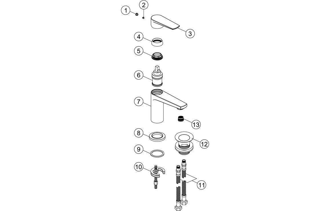 Sabira Cassini Basin Mixer