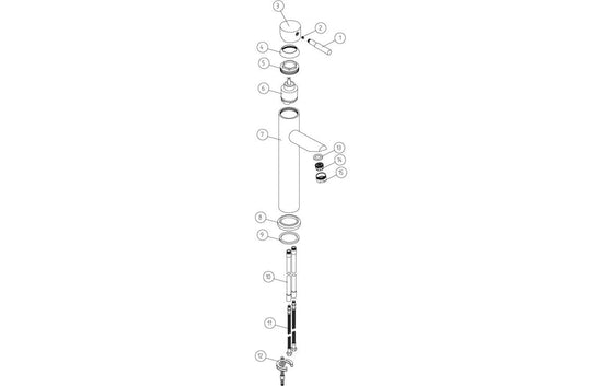 Sabira Sopra Tall Basin Mixer