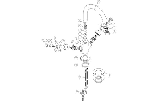 Sabira Orford Basin Mixer