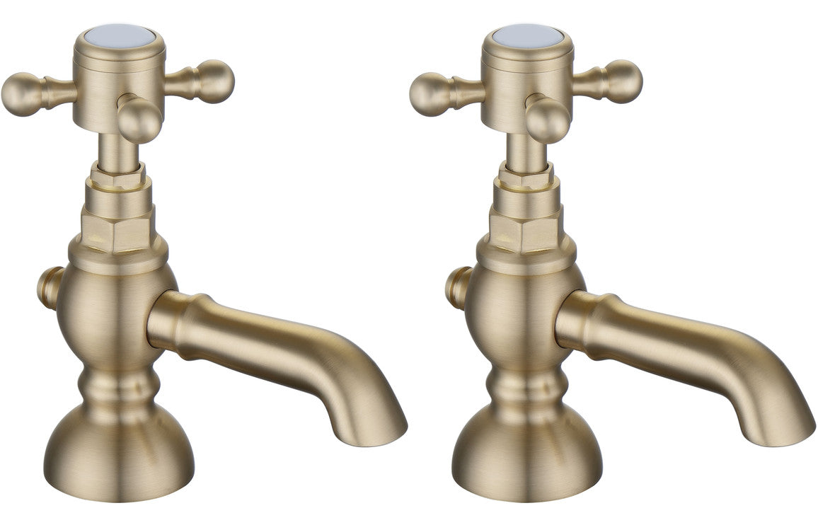 Sabira Tadlow Basin Pillar Taps