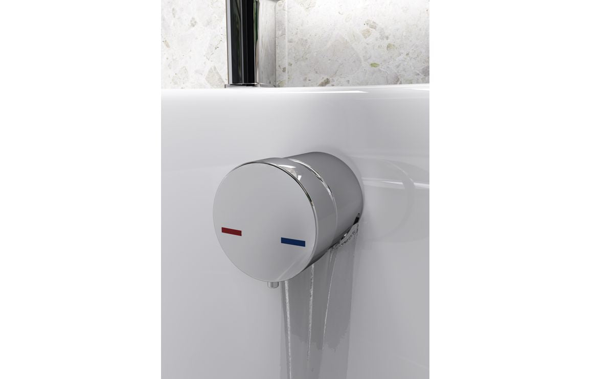 Sabira Bath Overflow Filler w/Integrated Valve