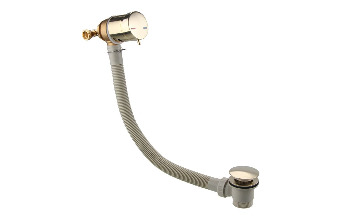 Sabira Bath Overflow Filler w/Integrated Valve