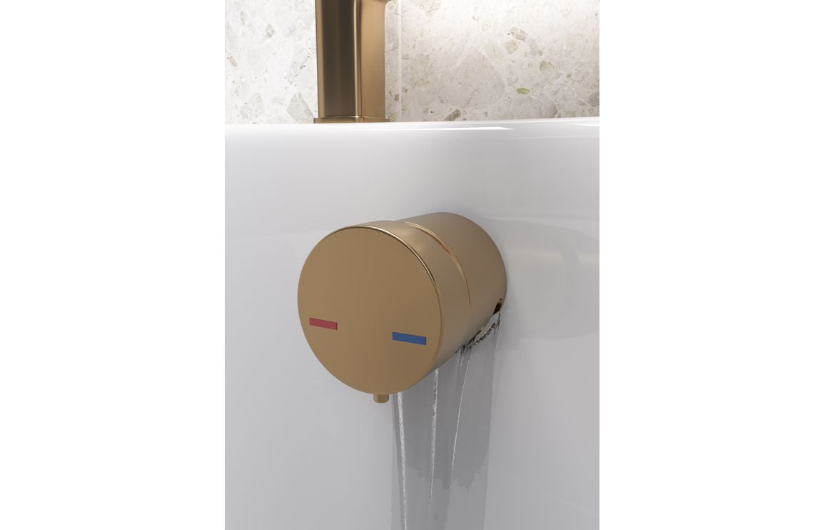 Sabira Bath Overflow Filler w/Integrated Valve