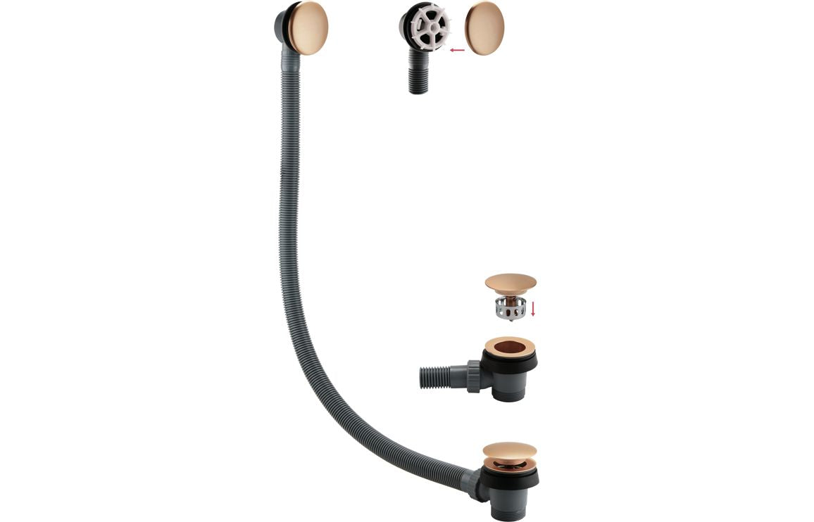 Sabira Sprung Bath Waste & Overflow