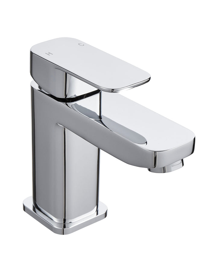 Strano Mono Basin Mixer With Push Waste – Strano Mono Basin Mixer with Push Waste | Luxury Bathroom & Radiator Collection by HomeRangeDirect
