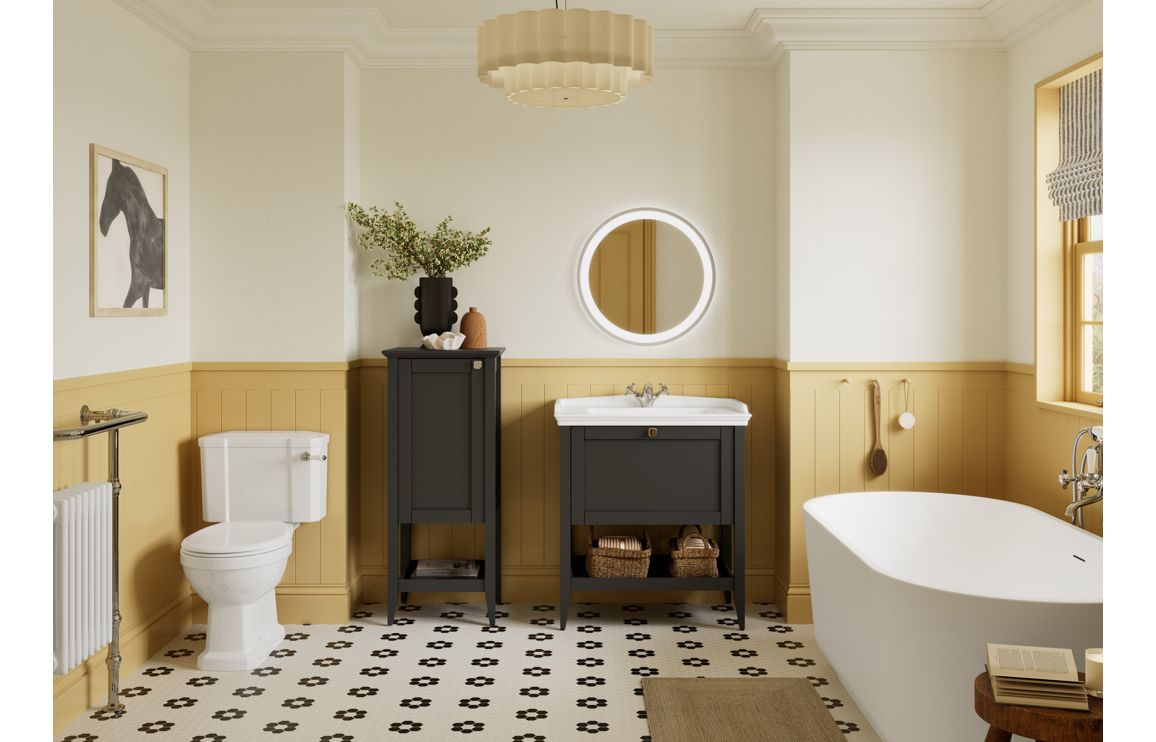 HRD 800mm Floor Standing 1 Drawer Basin Unit & Basin