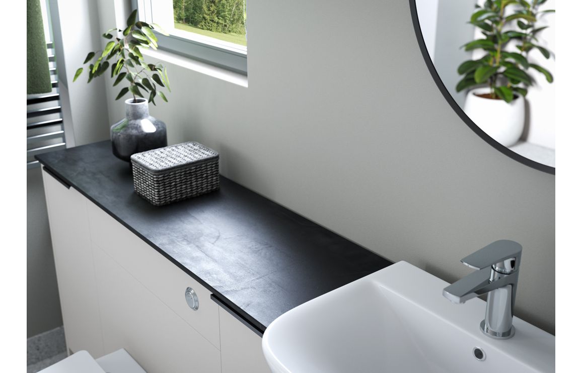 HRD 1536mm Slim Basin WC & 1 Door Unit Pack
