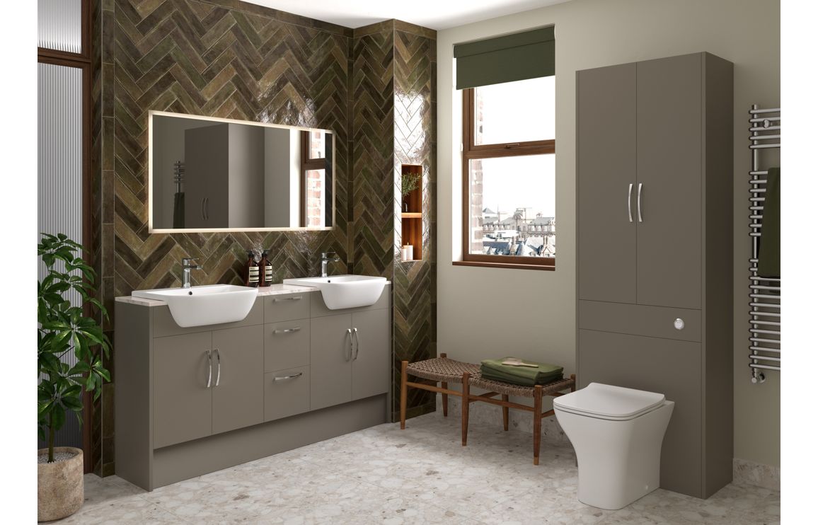 HRD 1536mm Standard Basin WC & 3 Drawer Unit Pack
