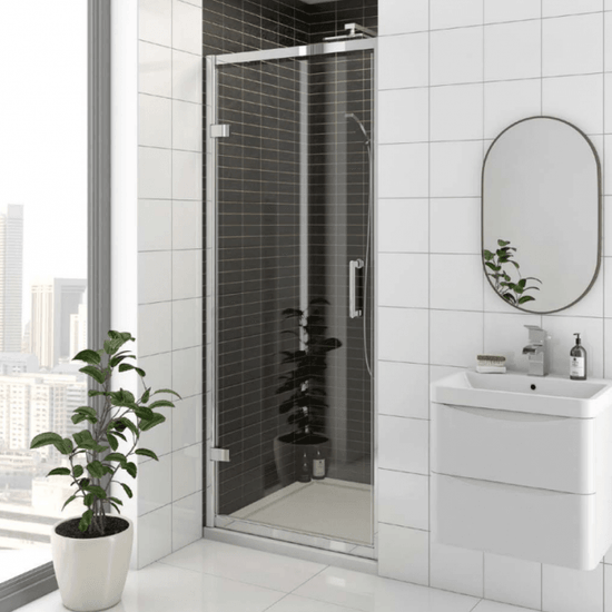 Hrd Hinged Shower Door – HRD Hinged Shower Door | Luxury Bathroom & Radiator Collection by HomeRangeDirect