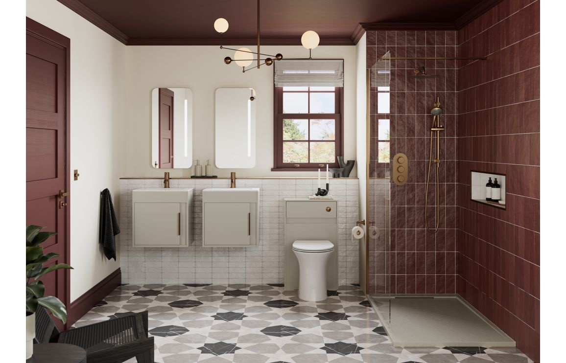 HRD 500mm Floor Standing WC Unit