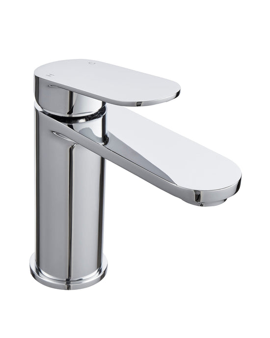 Oryno Mono Basin Mixer With Push Waste – Oryno Mono Basin Mixer with Push Waste | Luxury Bathroom & Radiator Collection by HomeRangeDirect