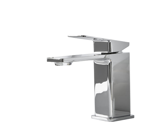 Lumae Mono Basin Mixer With Push Waste – Lumae Mono Basin Mixer with Push Waste | Luxury Bathroom & Radiator Collection by HomeRangeDirect