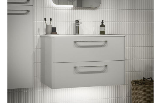 HRD 610mm 2 Drawer Wall Unit & Basin