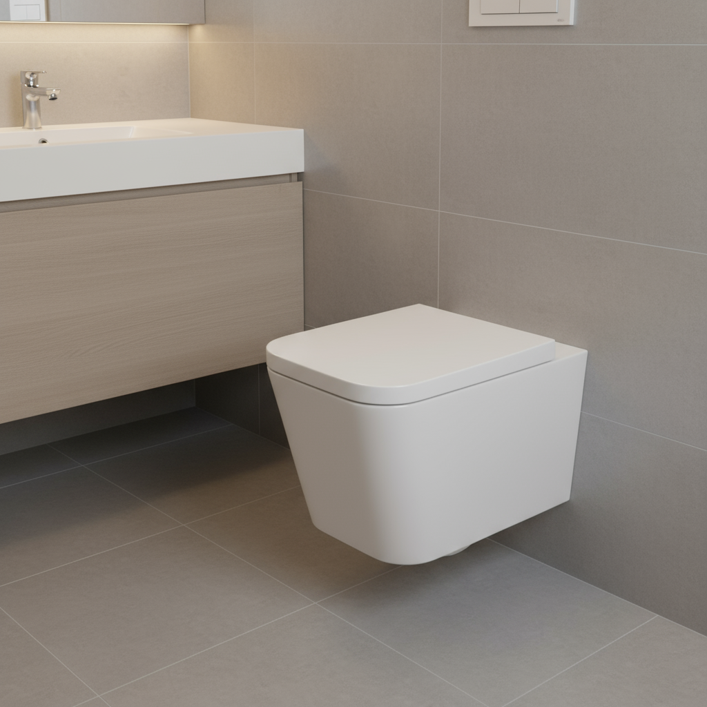 Astorra Linea Square Wall Hung Pan – Astorra Linea Square Wall Hung Pan | Luxury Bathroom & Radiator Collection by HomeRangeDirect