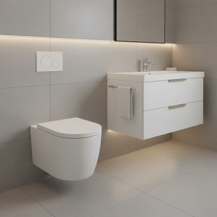 Astorra Linea Round Rimless Wall Hung Pan – Astorra Linea Round Rimless Wall Hung Pan | Luxury Bathroom & Radiator Collection by HomeRangeDirect