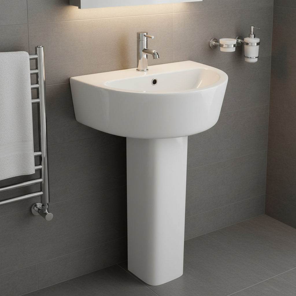 Astorra Linea Round Round Basin – Astorra Linea Round Basin | Luxury Bathroom & Radiator Collection by HomeRangeDirect