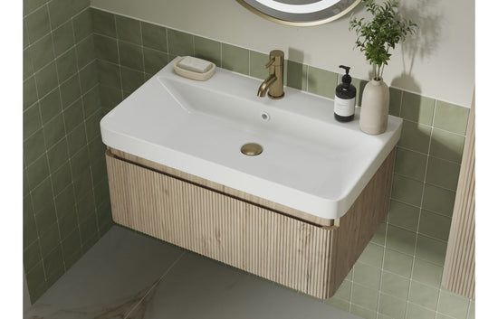 HRD 500mm Wall Hung 1 Drawer Basin Unit & Basin