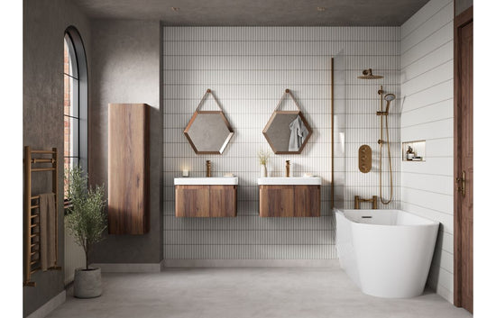 HRD 805mm Wall Hung 1 Drawer Basin Unit & Basin