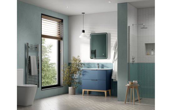 HRD 615mm Floor Standing 2 Drawer Basin Unit & Basin