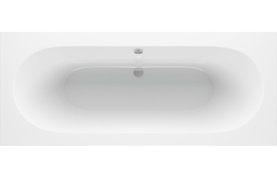 Aura Round Double End SUPERCAST Bath 1700x700x550mm with Legs