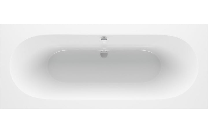 Aura Round Double End SUPERCAST Bath 1700x750x550mm with Legs