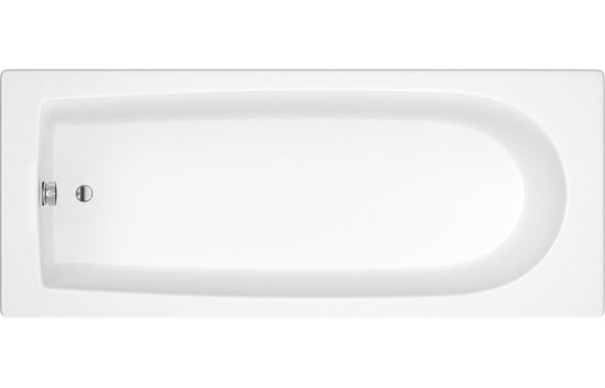 Aura Round Single End Bath 1600x700x550mm with Legs
