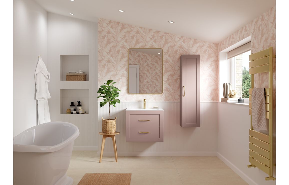 HRD 615mm Floor Standing 2 Door Basin Unit & Basin