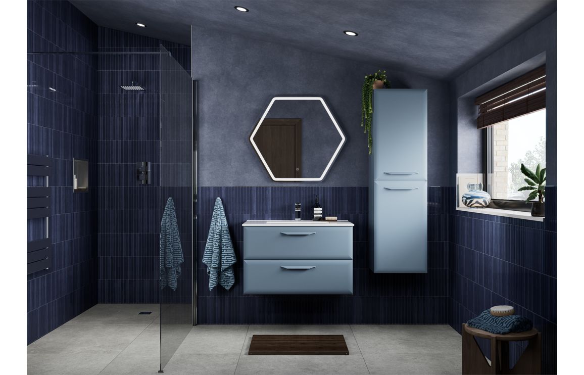 HRD 400mm Wall Hung 2 Door Midi Boy Unit