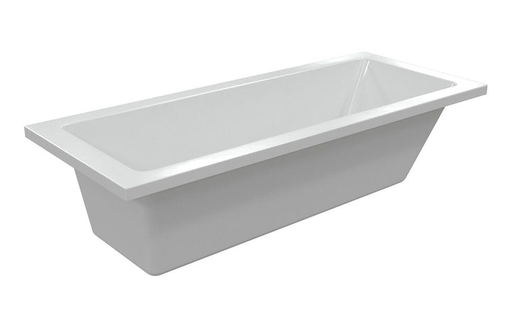 Aura Square Single End Bath 1500x700x550mm with Legs