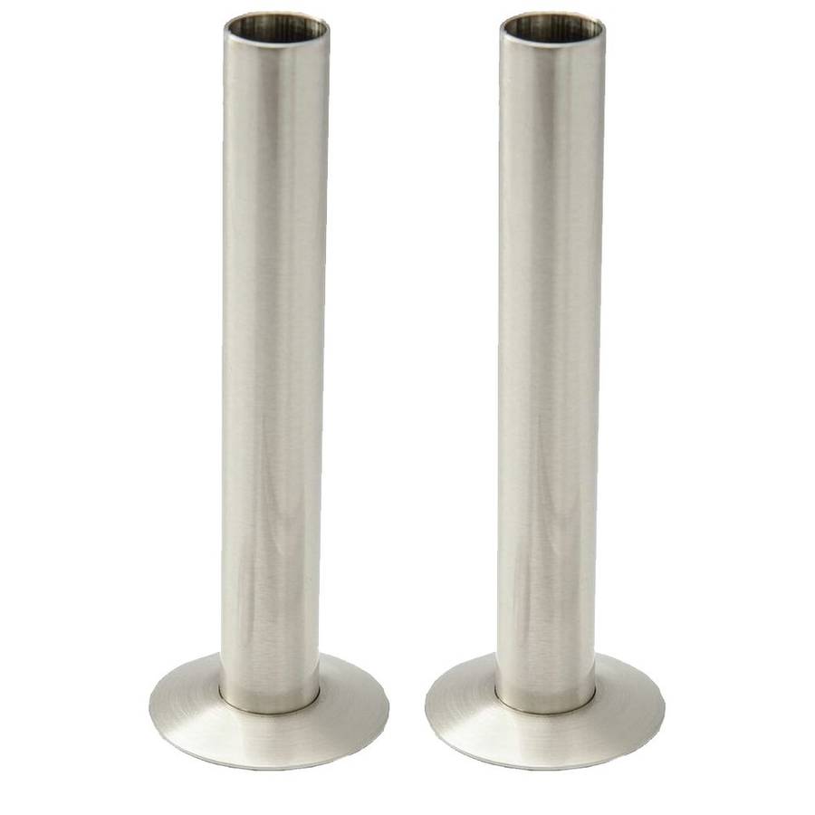Pipe And Rosettes Pair – Pipe and Rosettes (Pair) | Luxury Bathroom & Radiator Collection by HomeRangeDirect