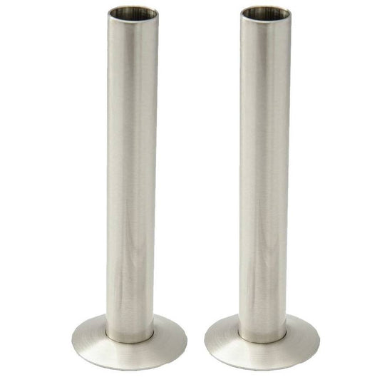 Pipe And Rosettes Pair – Pipe and Rosettes (Pair) | Luxury Bathroom & Radiator Collection by HomeRangeDirect