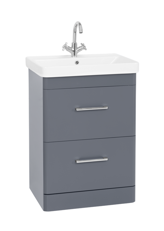 Tefiqon 24 2 Drawer Unit – Tefiqon 24 2 Drawer Unit | Luxury Bathroom & Radiator Collection by HomeRangeDirect