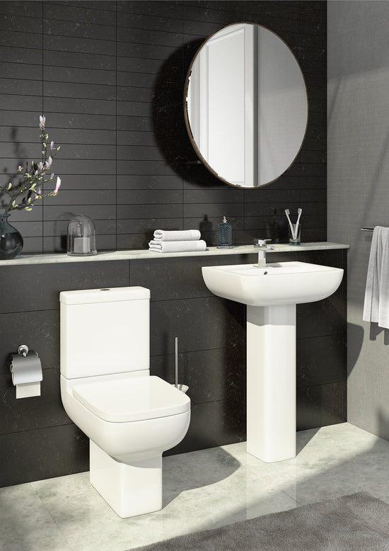 Elvora Axis 550 Soft Close Seat – Elvora Axis 550 Soft Close Seat | Luxury Bathroom & Radiator Collection by HomeRangeDirect