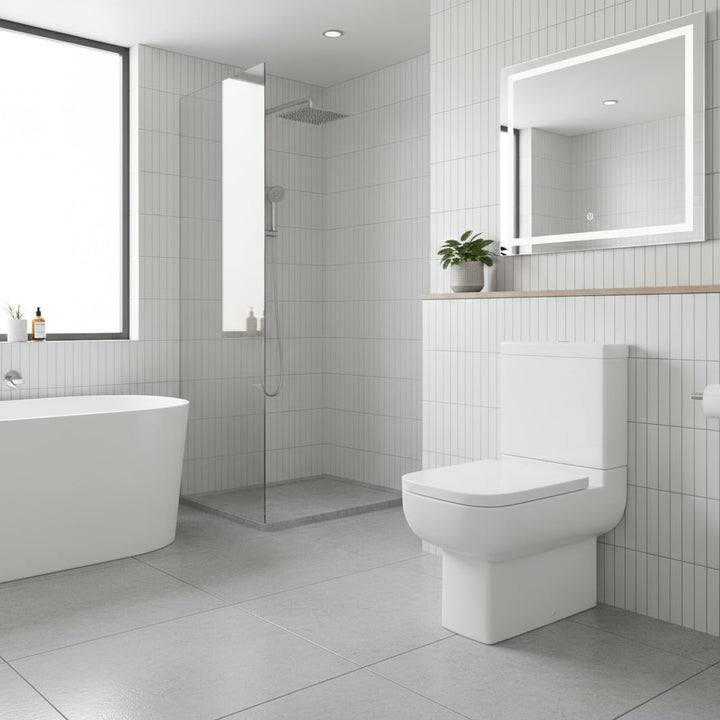 Elvora Axis 600 Close To Wall C C Rimless Wc Pan – Elvora Axis 600 Close to Wall C/C Rimless WC Pan | Luxury Bathroom & Radiator Collection by HomeRangeDirect