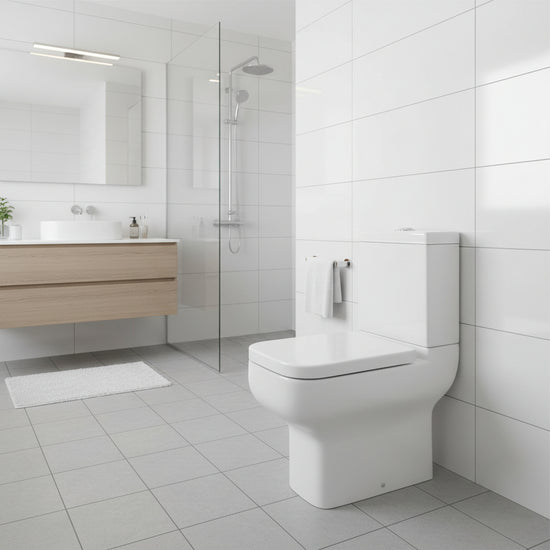 Elvora Axis 600 Comfort Height Rimless Pan – Elvora Axis 600 Comfort Height Rimless Pan | Luxury Bathroom & Radiator Collection by HomeRangeDirect