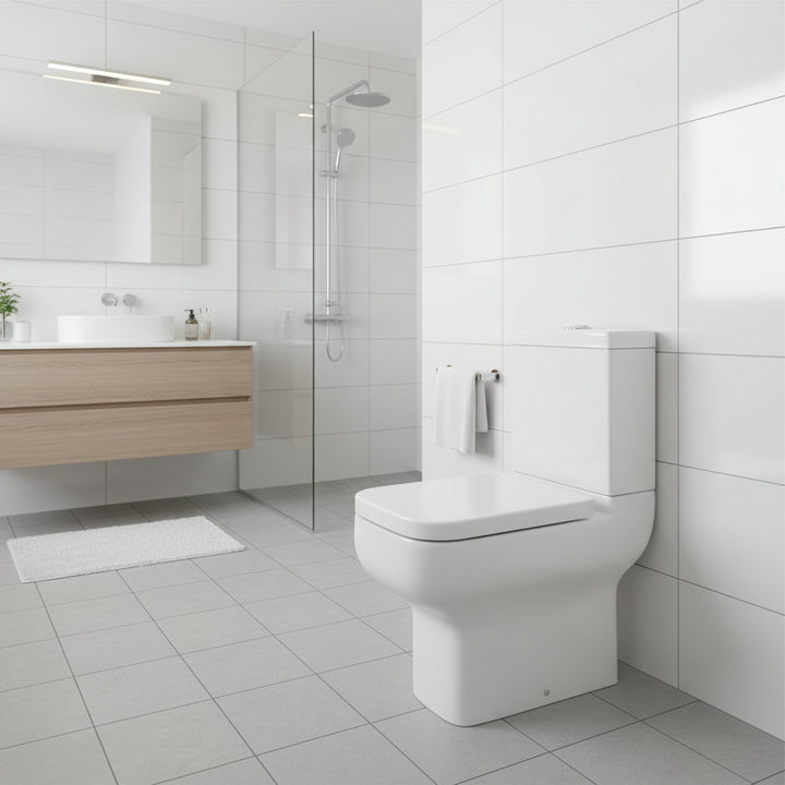 Elvora Axis 600 Comfort Height Rimless Pan – Elvora Axis 600 Comfort Height Rimless Pan | Luxury Bathroom & Radiator Collection by HomeRangeDirect