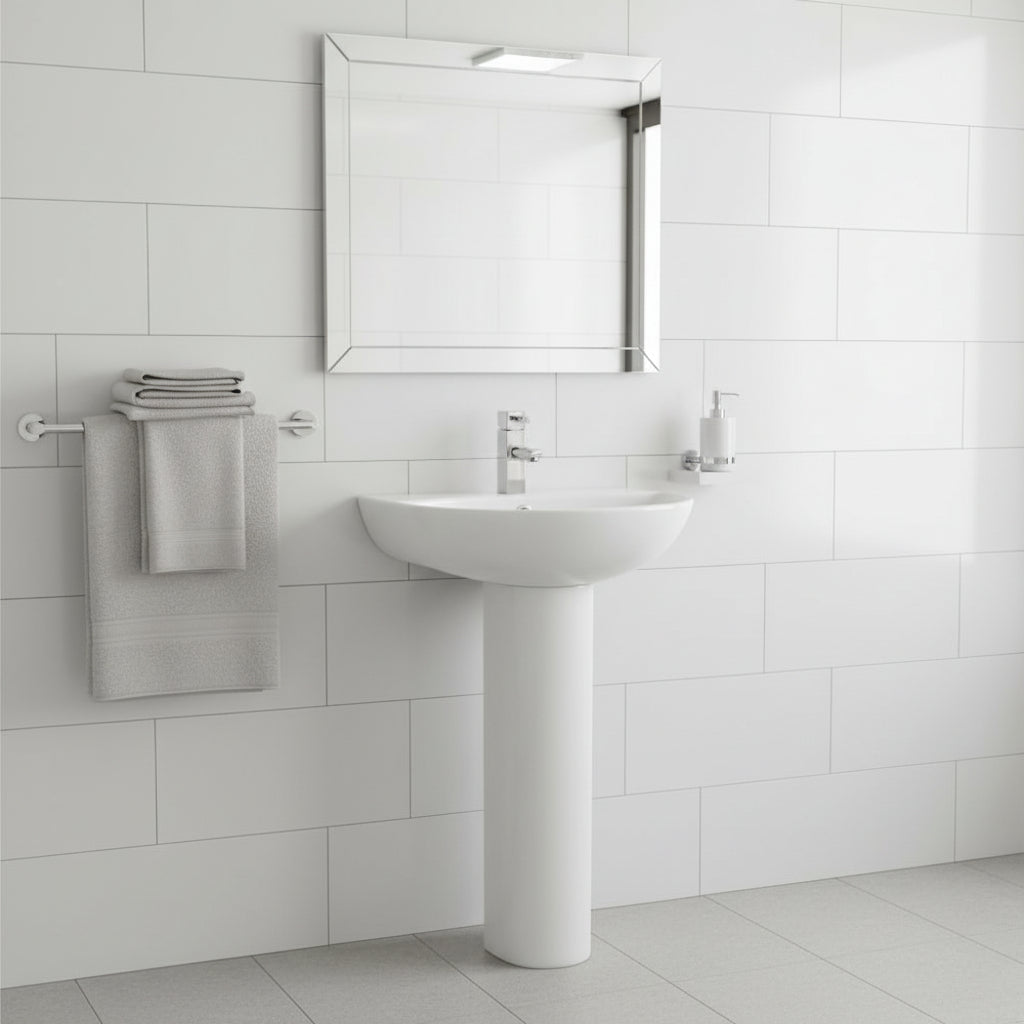 Nytra Orta Full Pedestal – Nytra Orta Full Pedestal | Luxury Bathroom & Radiator Collection by HomeRangeDirect