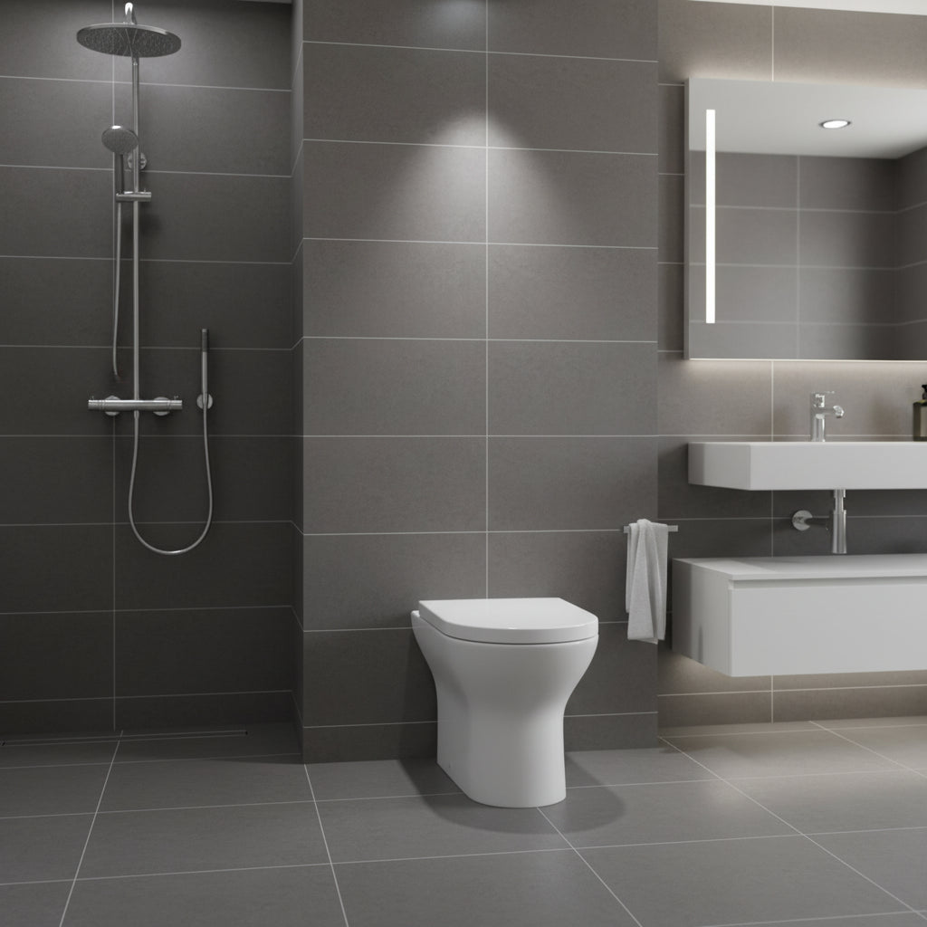 Modure Round Soft Close Seat – Modure Round Soft Close Seat | Luxury Bathroom & Radiator Collection by HomeRangeDirect